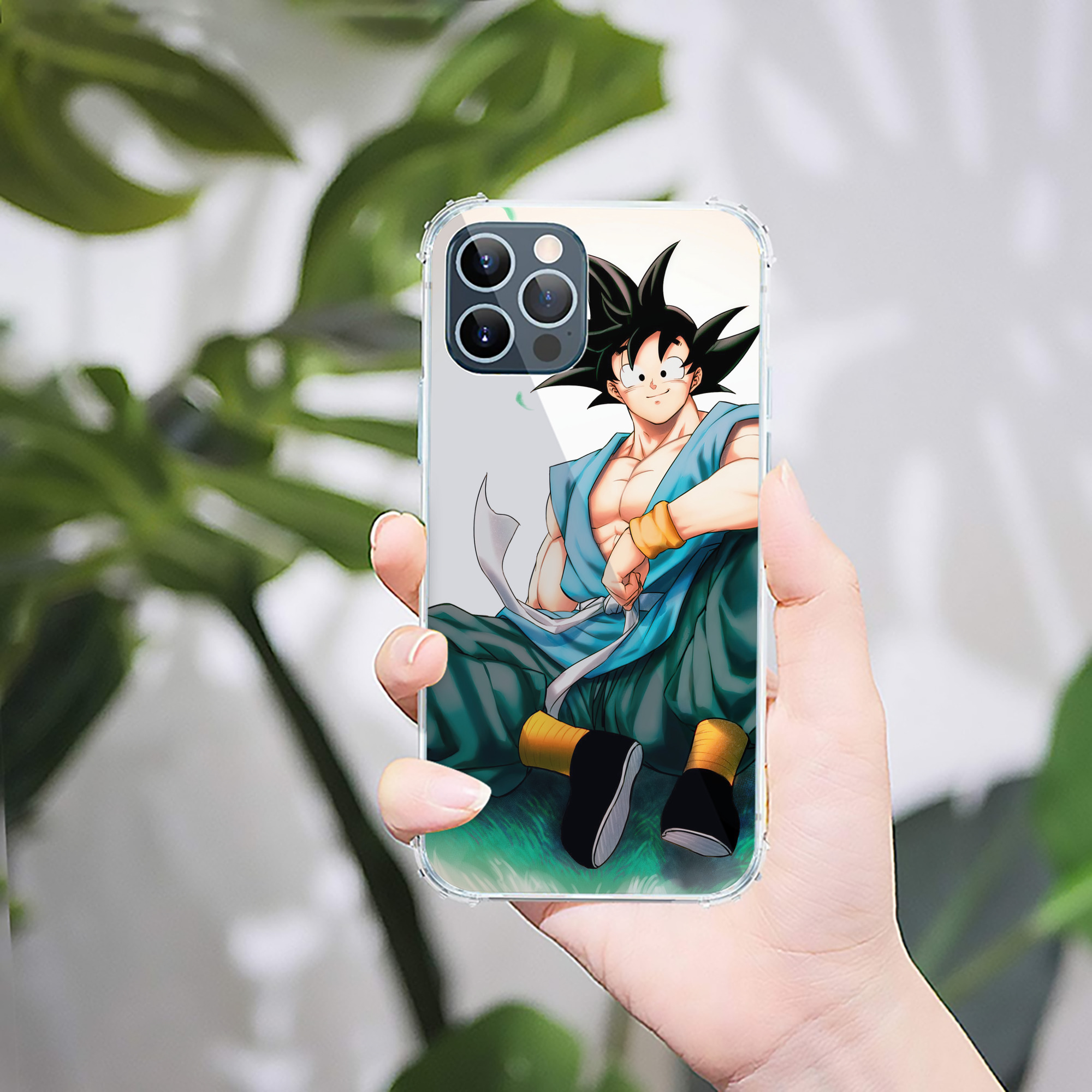 （画像用） ドラゴンボール DRAGON BALL 【iPhone 12シリーズ対応】透明スマホケース（クリアソフトケース）